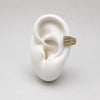 HOL184 - Cuff Con Piedra Zirconia De Oro Laminado 18k - LB020/