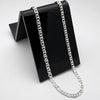 CAD350 - Cadena Marinera Diamnatada 4 mm De Plata .925 - A06/9.2