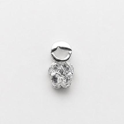 D758 - Dije De Niño De Plata 925 - A08/1.5