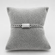 PO247 - Pulso Barbado 5 mm Con Corazón De Plata .925 - A08/12.5