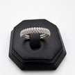 #AD360 - Anillo Churumbela Con Baño de Rodio De Plata .925 - C28/3.2