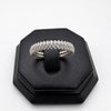 #AD360 - Anillo Churumbela Con Baño de Rodio De Plata .925 - C28/3.2
