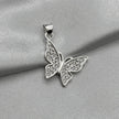 #D451 - Dije Mariposa Con Piedra Zirconia Plata - A09/2.1