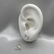 #BR165 - Broquel Abeja Con Zirconias Plata - A18/2.2