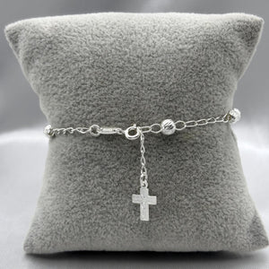 #MR145 - Misterio De Jesús Rayada Plata - 5 mm - B08/4.6