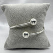 #PA147 - Pulsera Rígida Esferas De Plata - A10/9.2