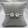 #PA168 - Pulsera Rígida San Benito De Plata - A10/7.8