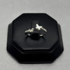 #AD470 - Anillo Mariposas Ajustable Plata - C10/1.2