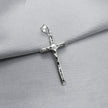 #D423 - Dije Crucifijo Piedra Zirconia Plata - A12/2.3