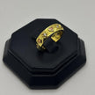 #AOL184 - Anillo De Corazones De Oro Laminado 18k - LB030/