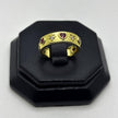 #AOL184 - Anillo De Corazones De Oro Laminado 18k - LB030/