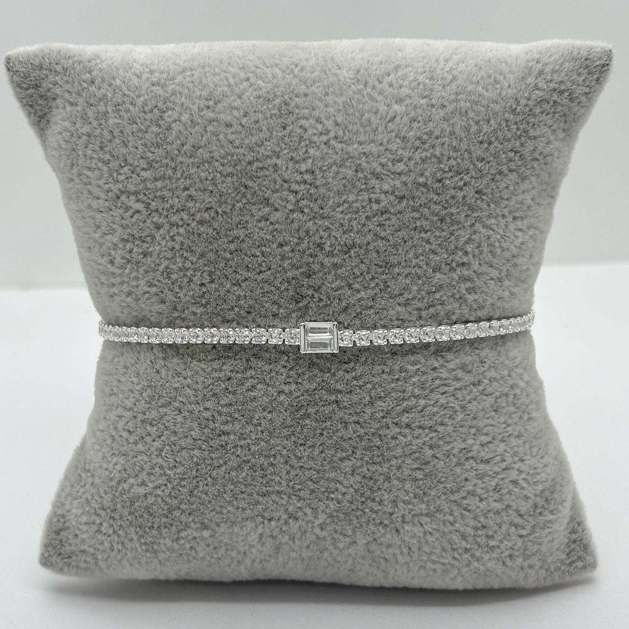 #PA357 - Pulsera Tenis De 2 mm De Plata .925 - C46/4