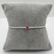 #PA357 - Pulsera Tenis De 2 mm De Plata .925 - C46/4