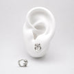 #BR360 - Broquel Elefante Y Luna De Plata .925 - E40/