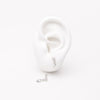 #BR375 - Broquel De Plata Con Piedra Zirconia - F42/