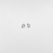 #BR374 - Broquel Circulo Con Zirconia De Plata .925 - F37/