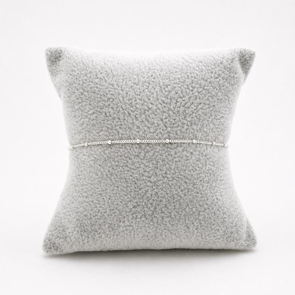 #PO240 - Pulso Italiano Con Bolitas De Plata .925 - B19/1.1