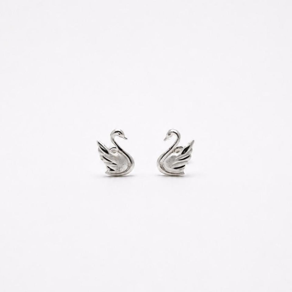 #BR363 - Broquel De Cisne Plata .925 - E34/