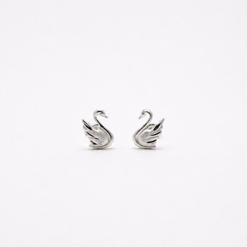 #BR363 - Broquel De Cisne Plata .925 - E34/