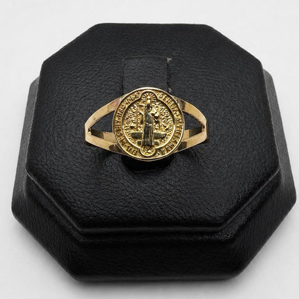 #AD10179 - Anillo De San Benito De Oro 10k - I05/1.4