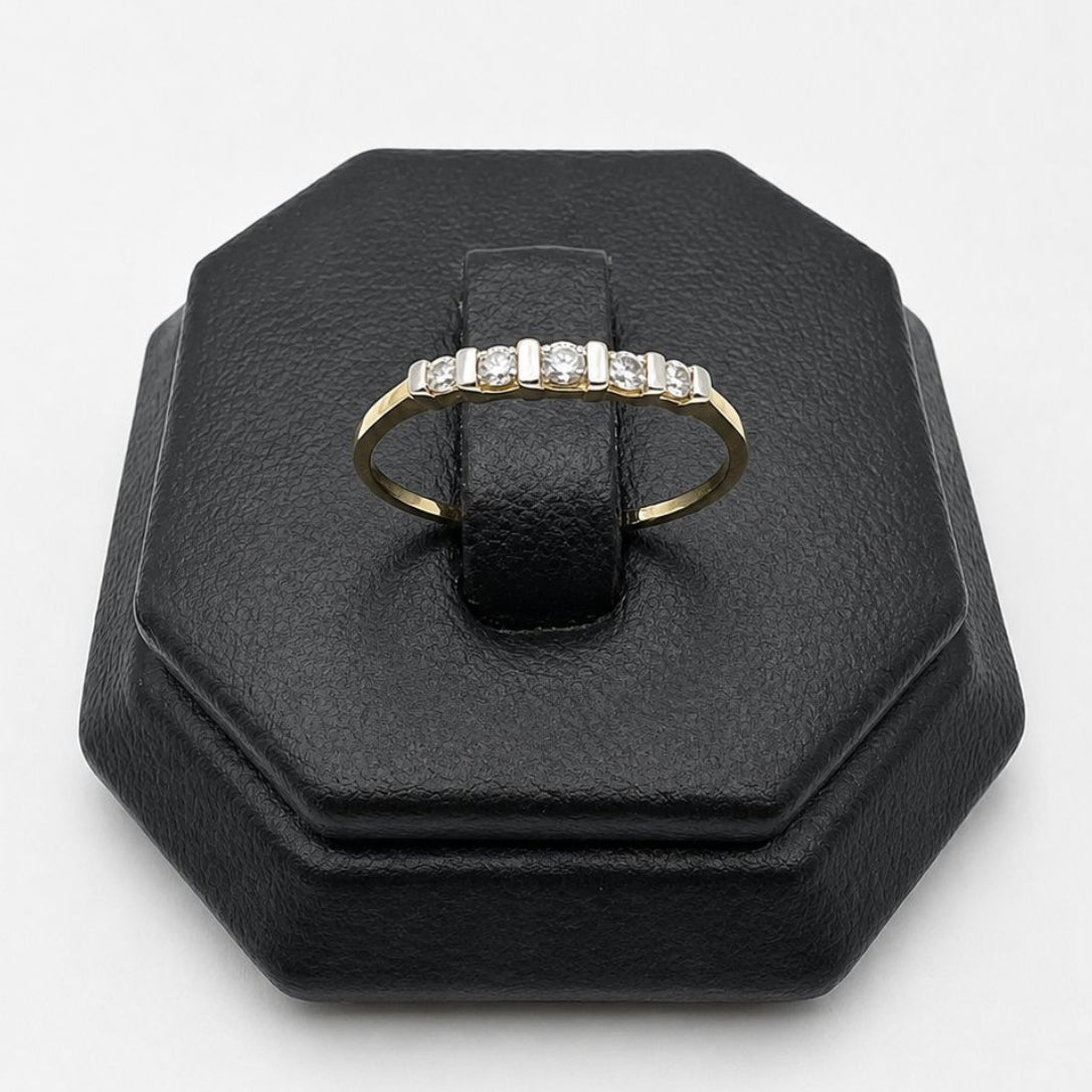 #AD10182 - Anillo Churumbela De Oro 10k - I05/1