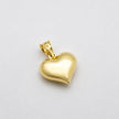 #D10274 - Dije De Corazón Bombacho De Oro 10k - H17/.6