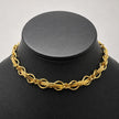 GOL230 - Gargantilla De Oro Laminado 18k - LA040/