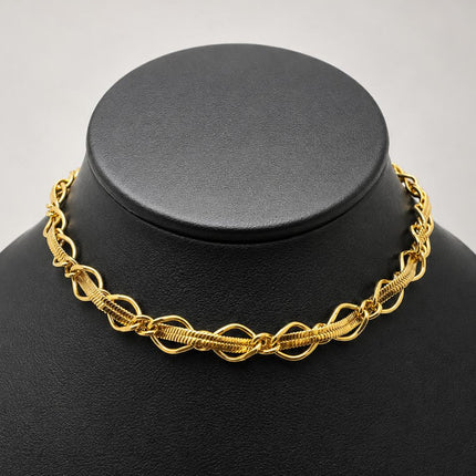 GOL230 - Gargantilla De Oro Laminado 18k - LA040/
