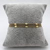 PAL238 - Pulsera Triple De Acero Laminado 18k - LB030/
