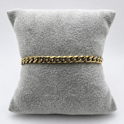 PAL249 - Pulsera Barbada De Oro Laminado 18k - LB060/