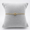 PAL248 - Pulsera Con Piedra Zirconia De Oro Laminado 18k - LB060/