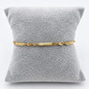 PAL231 -Pulsera Singapur/Pansa De Vibora De Oro Laminado - LB020/