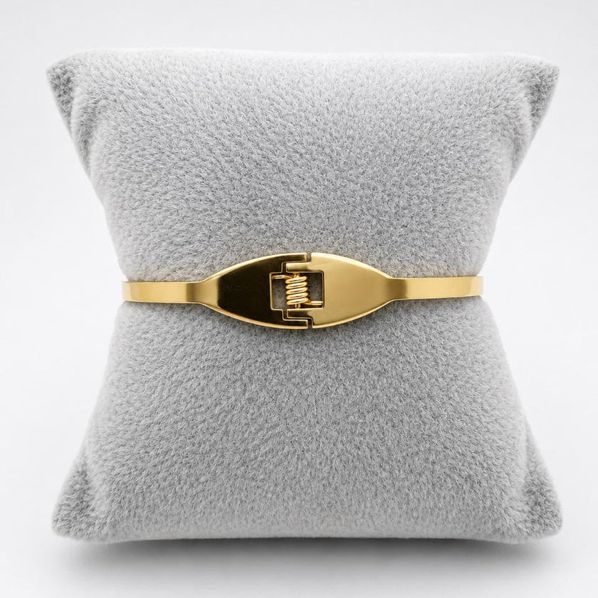 PAL240 - Pulsera San Benito De Oro Laminado 18k - LA045/