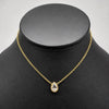 GOL229 - Gargantilla De Gota De Oro Laminado - LB020/