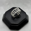 #AD465 - Anillo Con Zirconias Plata - A09/4.6