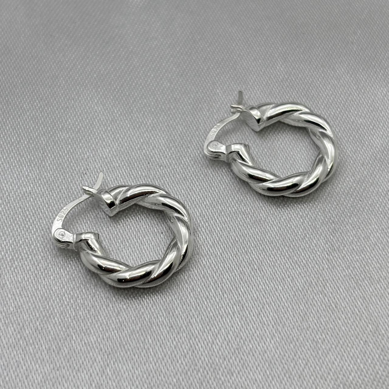 #ARR171 - Arracada Twis Plata - B11/5.3