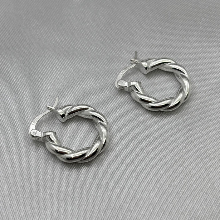 #ARR171 - Arracada Twis Plata - B11/5.3