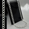 #CAD287 - Cadena Barbada Diamanatada Plata - 120 - 5 mm - A04/15.3