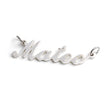 #HE103 - Dije De Nombre Personalizado De Plata - DE017/