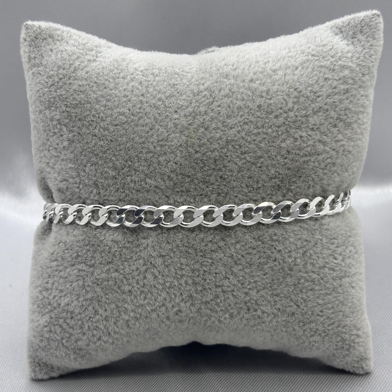 #PO219 - Pulso Barbada Plata - 120 - 5 mm - A04/6.4