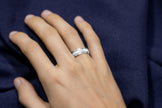 #AG117 - Argolla Diamantada - 6 mm - A09/2.4