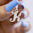 #D116 - Dije De Letra Con Zirconia De Plata - A10/1.2