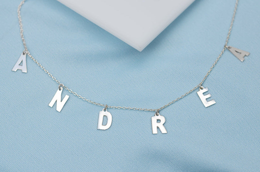 #HE101 / CAD173 - Gargantilla Con Nombre Personalizado - DE024/