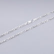 #CAD117 - Cadena Cartier De Plata - 060 - 2 mm - De Plata - CAD4.4