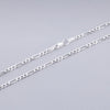 #CAD117 - Cadena Cartier De Plata - 060 - 2 mm - De Plata - CAD4.4