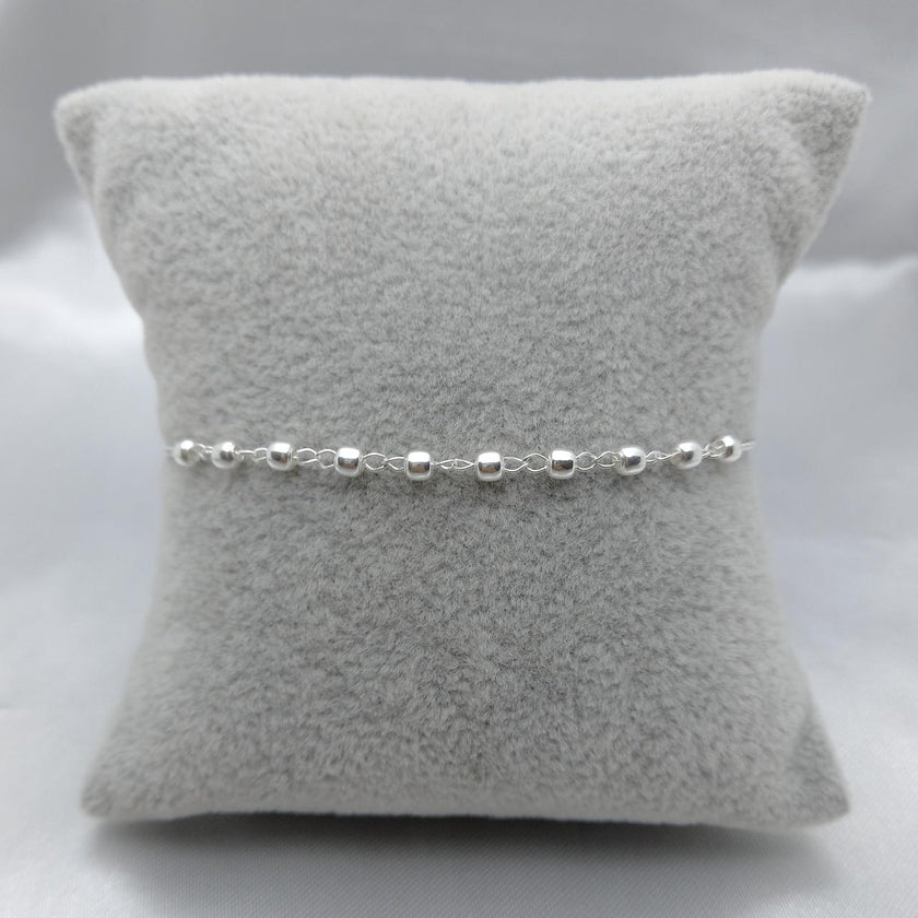 #MR140 - Misterio De Jesús Liso Plata - 3 mm - C06/2.2