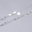 #PA228 - Pulsera Triple Con Bolitas De Plata - MI3.1