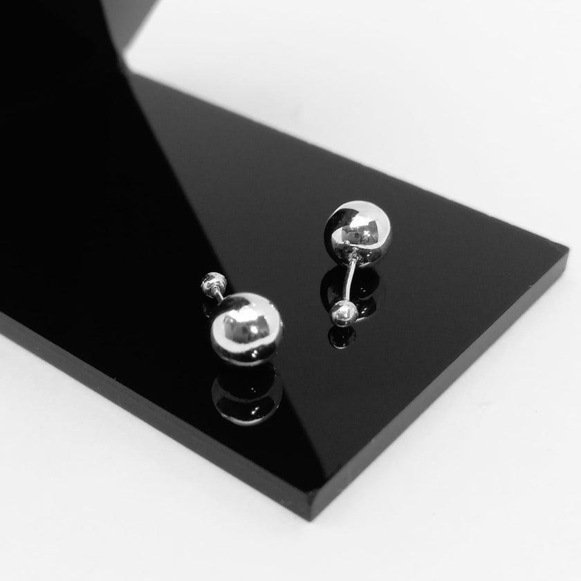 #BR131 - Broquel Bola/Dormilona De Plata - E13/ -E30/