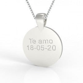 #HE114 - Grabado En Dije (El Dije Se Vende Por Separado) - DE004/ - DE017/