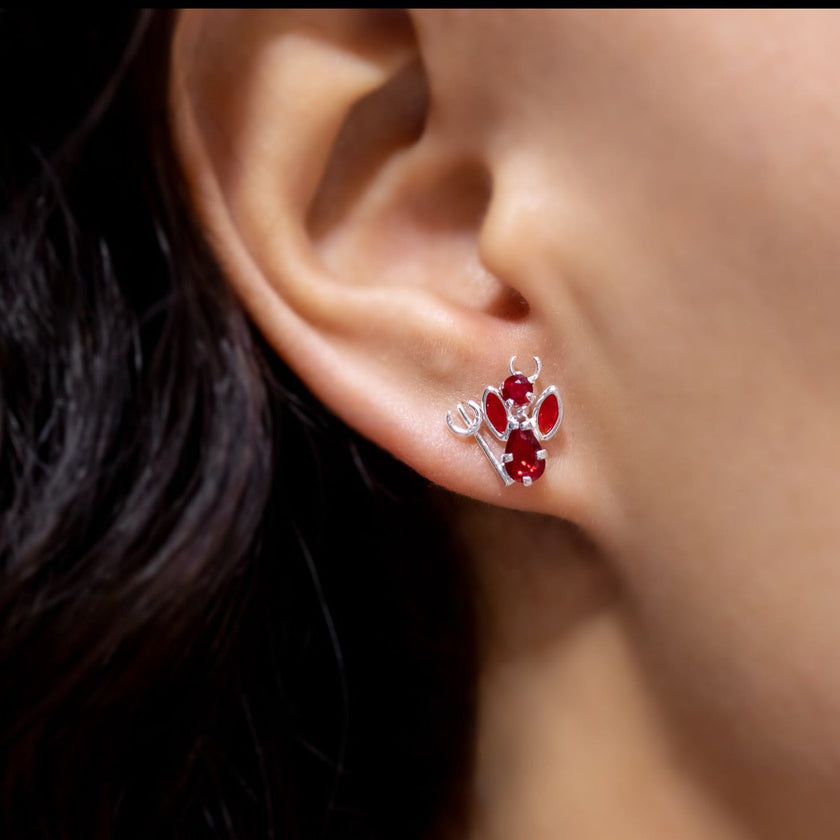 #BR128 - Broquel De Diablito/Diablo Plata - E55/